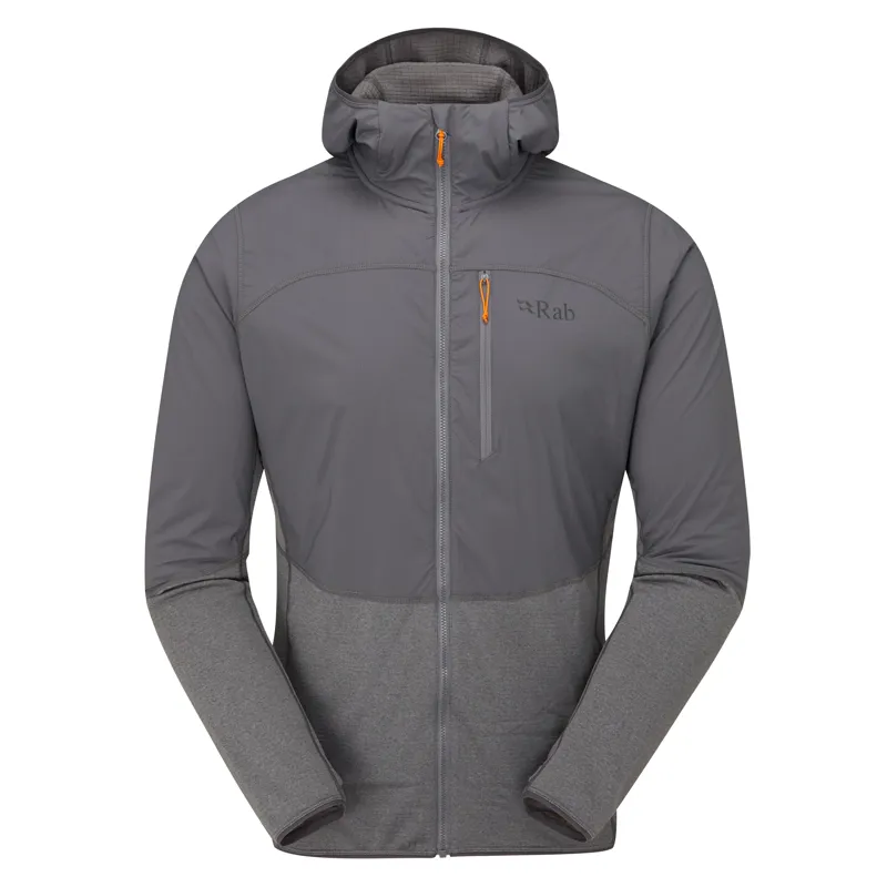 2023 Rab Ascendor Summit Hoody FZ Men's Fleece Jacket Graphene
