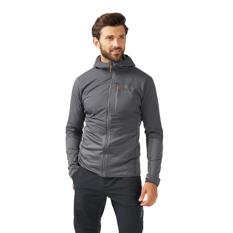 2023 Rab Ascendor Summit Hoody FZ Men's Fleece Jacket Graphene-2