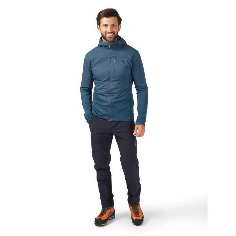 2023 Rab Ascendor Summit Hoody FZ Men's Fleece Jacket Orion Blue-5