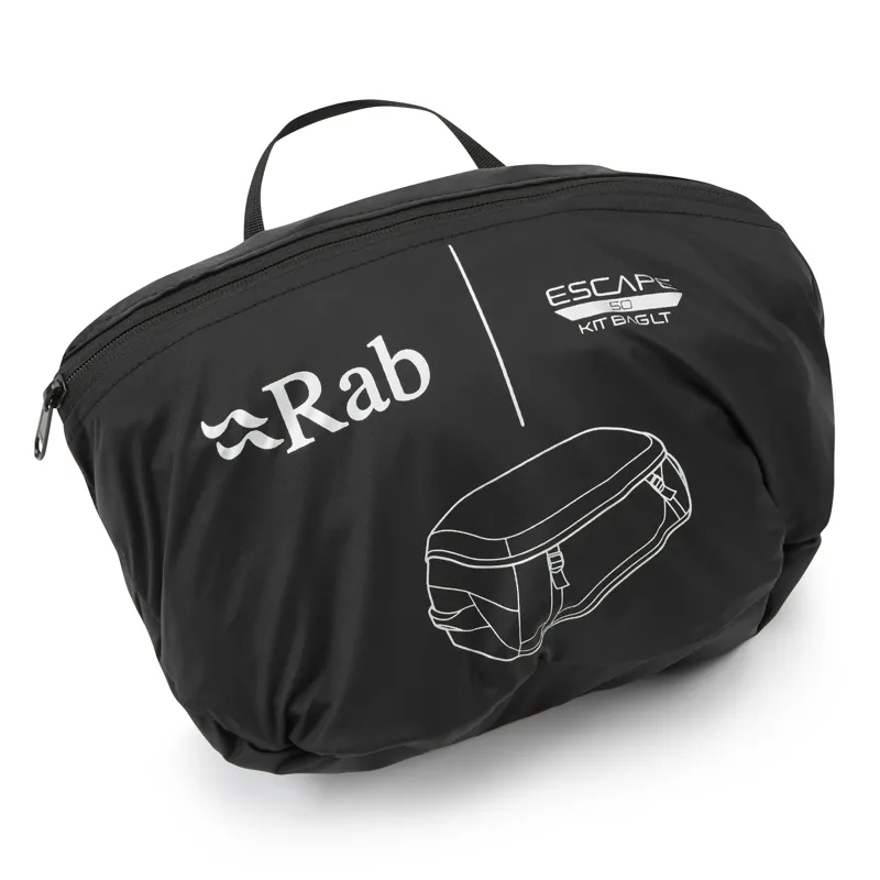 2024 Rab Escape Kit Bag 50 Litre Duffel Black-1