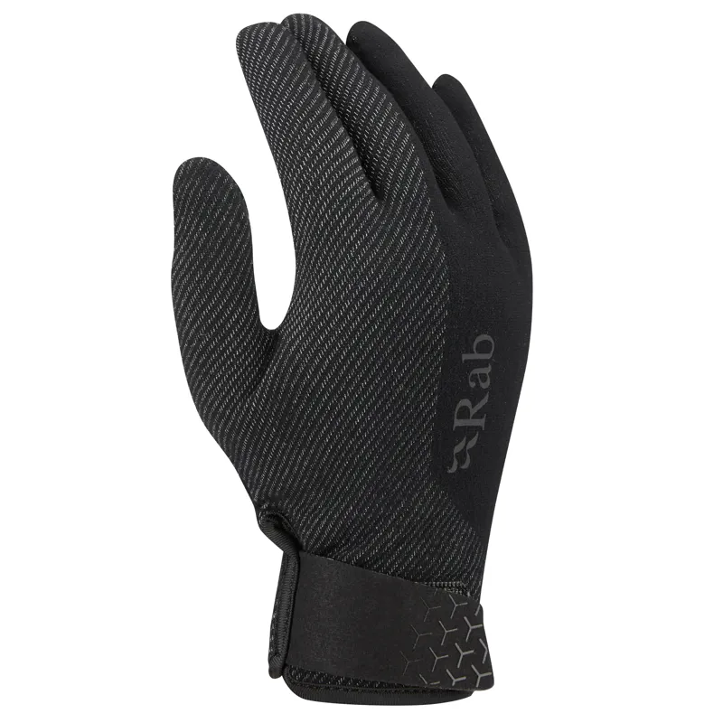 2023 Rab Kinetic Mountain Gloves Unisex Anthracite-1