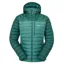 2023 Rab Microlight Alpine Jacket Women's Green Slate/Eucalyptus