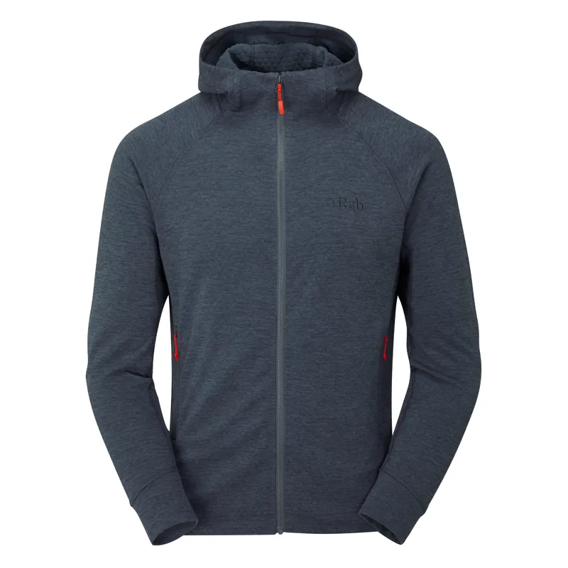 2024 Rab Nexus Hoody Men's Fleece Jacket Steel Grey