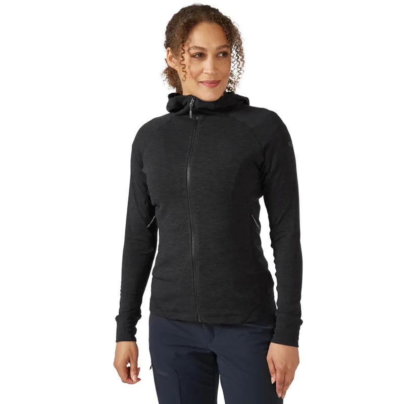 Rab Nexus Hoody Womens Fleece Jacket Black-1