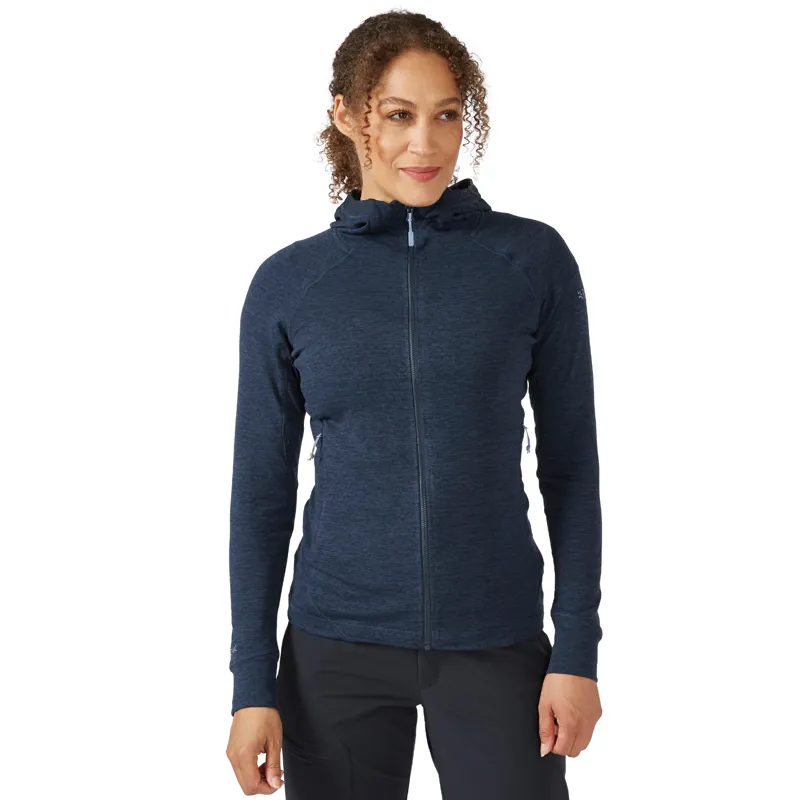 Rab Nexus Hoody Womens Fleece Jacket Deep Ink Blue-1