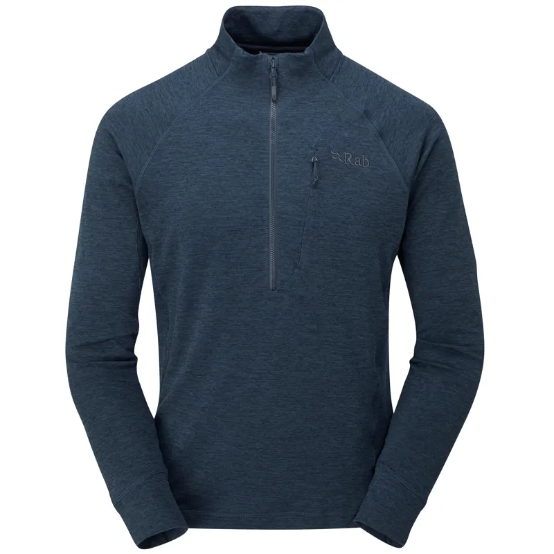 2024 Rab Nexus Pull- On Men's Fleece Pullover Deep Ink Blue