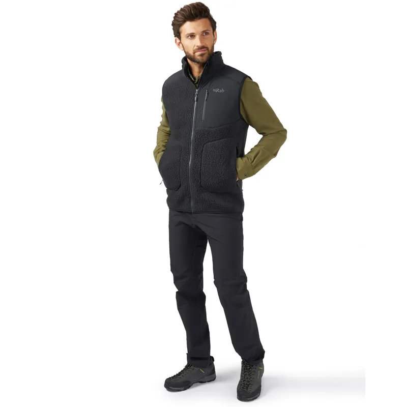 2024 Rab Outpost Vest Men's Fleece Beluga-1