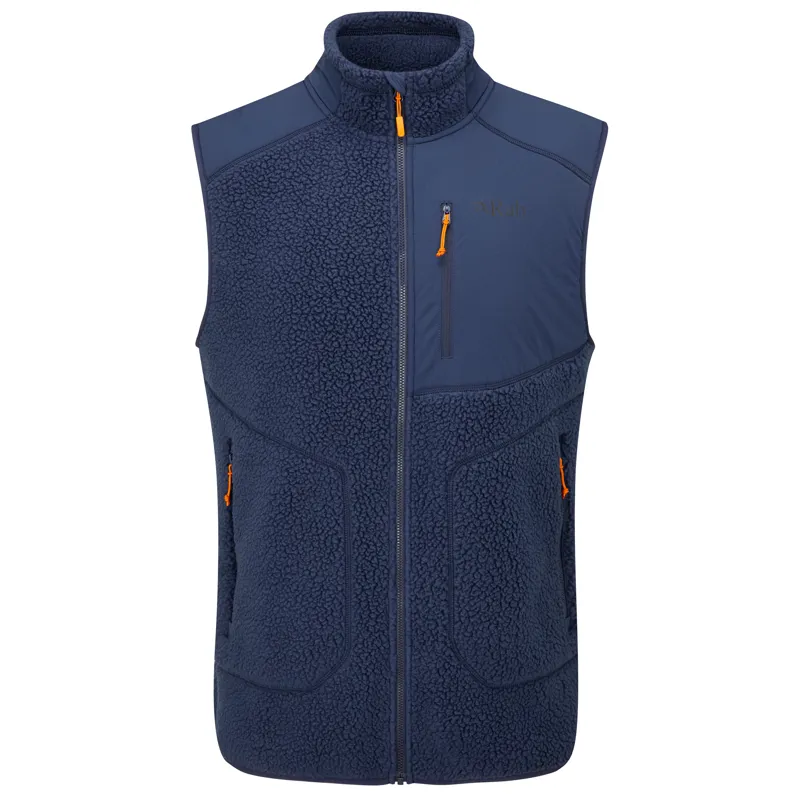 2024 Rab Outpost Vest Men's Fleece Deep Ink