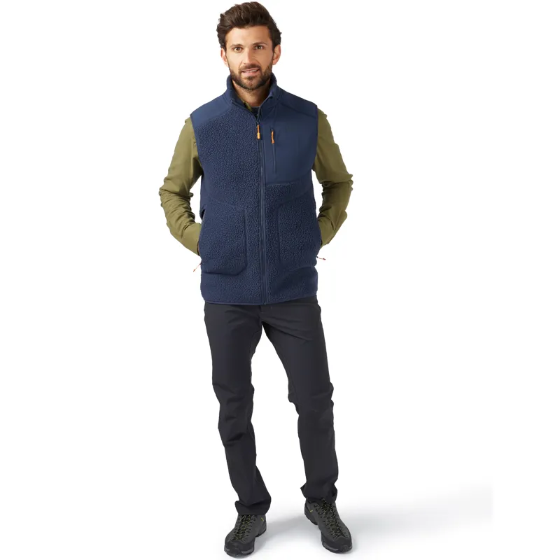 2024 Rab Outpost Vest Men's Fleece Deep Ink-1