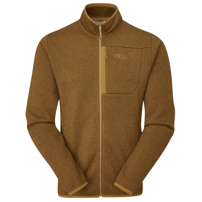 2024 Rab Ryvoan Jacket Men's Fleece Footprint Brown