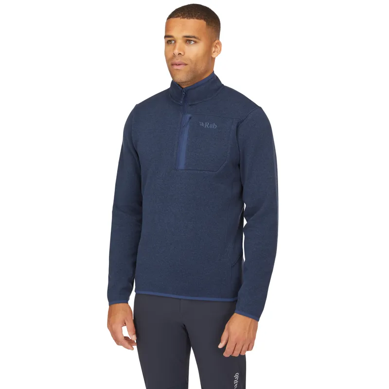 2024 Rab Ryvoan Pull-On Mens Fleece Deep Ink Blue-1