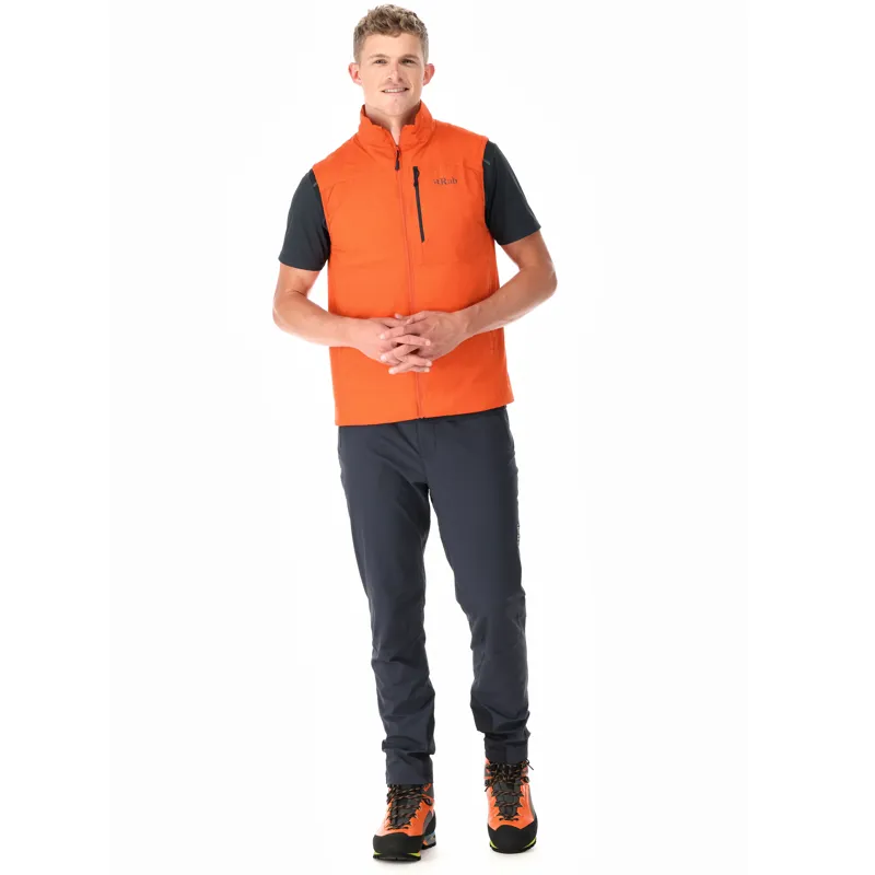 Rab Xenair Vest Men's Synthetic Insulated Gilet Firecracker-1