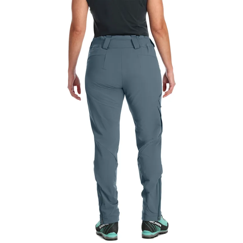 2023 Rab Ascendor AS Pants Women's Softshell Trousers Orion Blue-2