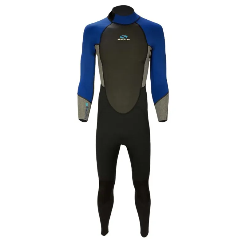 Sola Fusion 3/2 Men's Wetsuit Navy/Grey