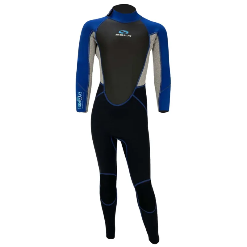 Sola Storm Kids Wetsuit 3-2mm Blue