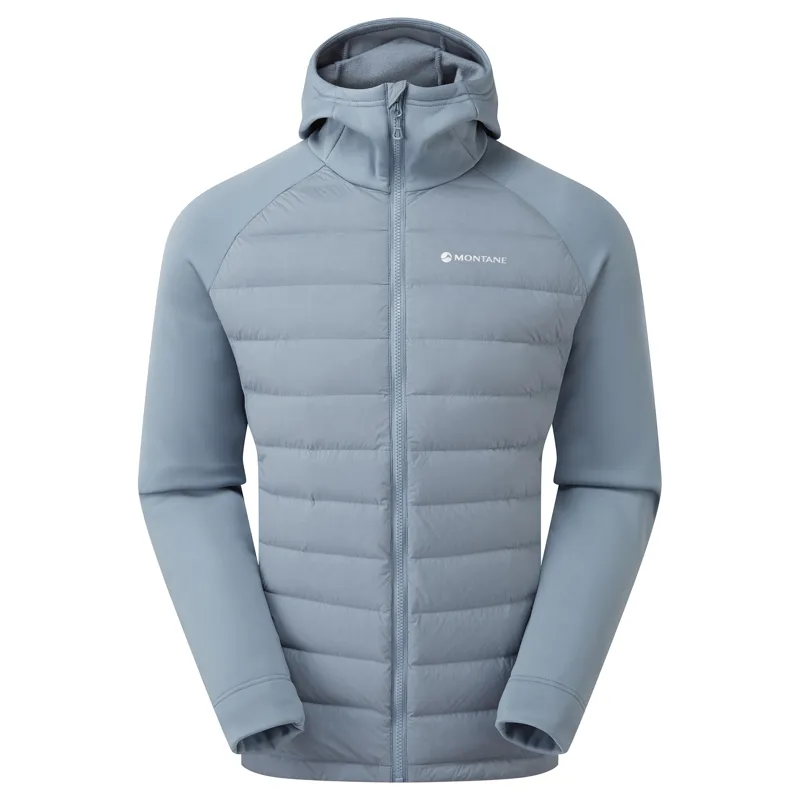 Montane Composite Hoodie Jacket Men's Down Insulated Stone Blue