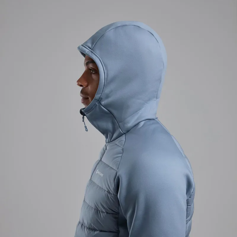 Montane Composite Hoodie Jacket Men's Down Insulated Stone Blue-3