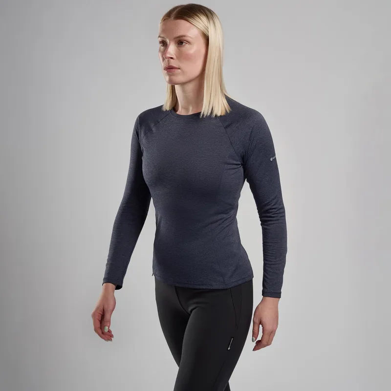 Montane Dart Long Sleeve T-Shirt Women's Eclipse Blue-1
