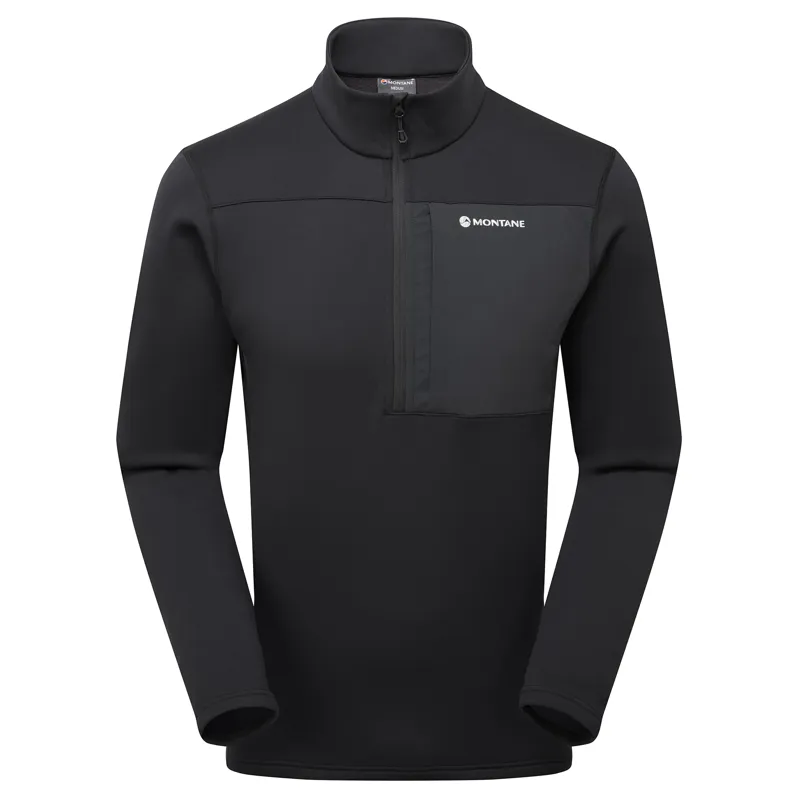 Montane Fury XT Pull-On Men's Fleece Black
