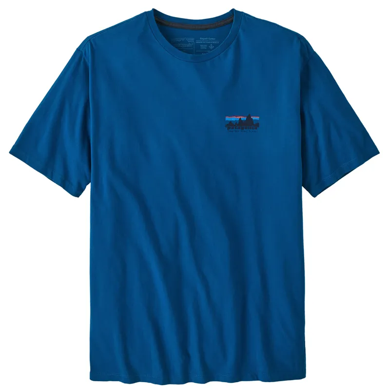 Patagonia '73 Skyline Organic T- Shirt Men's Endless Blue-1