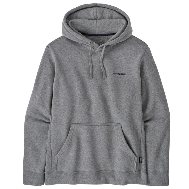 Patagonia Boardshort Logo Uprisal Hoody Gravel Heather-1