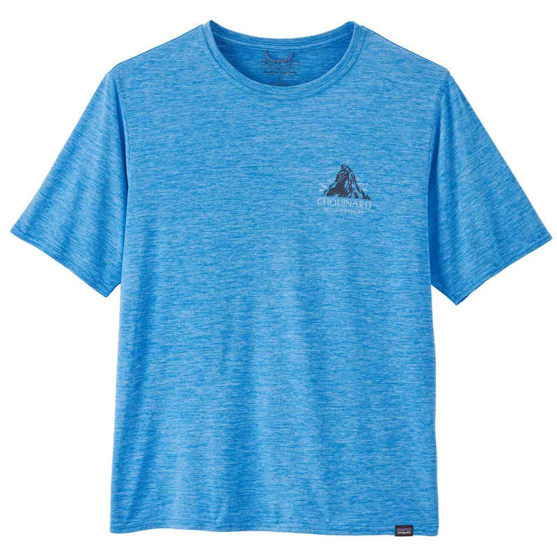 Patagonia Cap Cool Daily Men's S/S Chouinard Crest Vessel Blue X-Dye-3