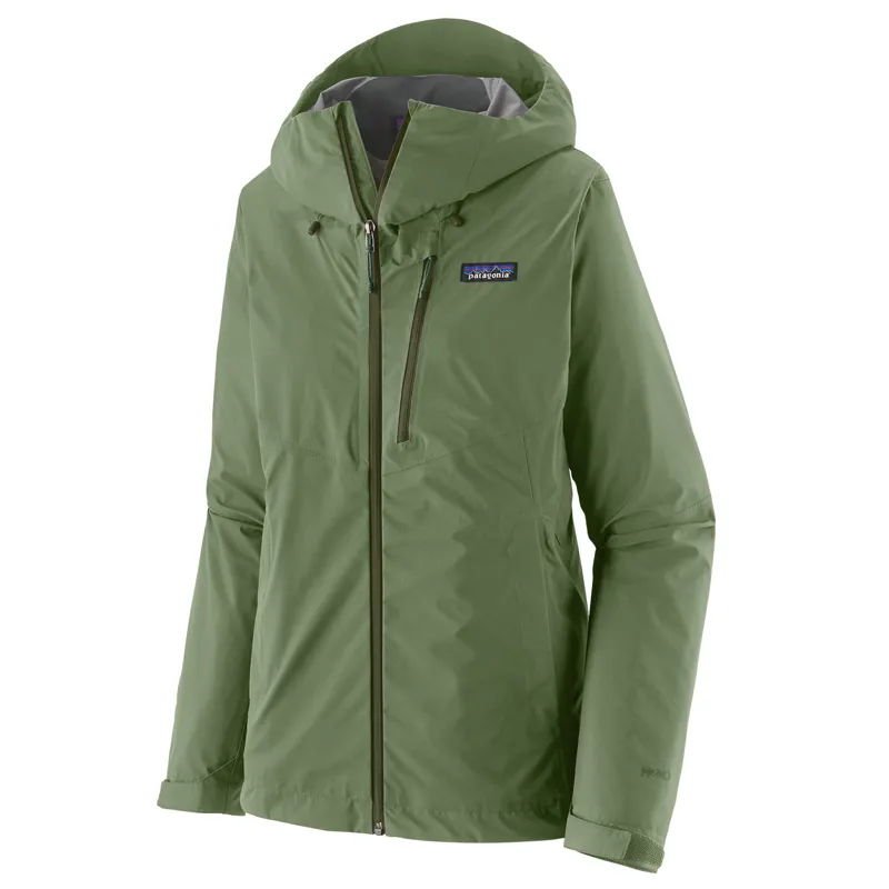 Patagonia Granite Crest Jacket Women's Terrain Green Waterproof Coat