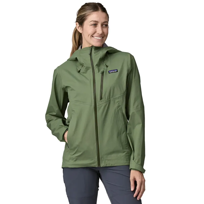 Patagonia Granite Crest Jacket Women's Terrain Green Waterproof Coat-1
