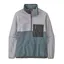 Patagonia Microdini 1/2 Zip Pullover Men's Nouveau Green / Salt Grey