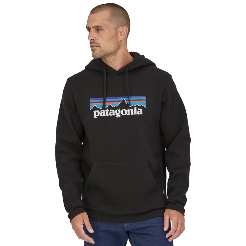 Patagonia P-6 Logo Uprisal Hoody Unisex Black-1