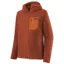  Patagonia R1 Air Full-Zip Hoody Men's Fleece Jacket Burnished Red
