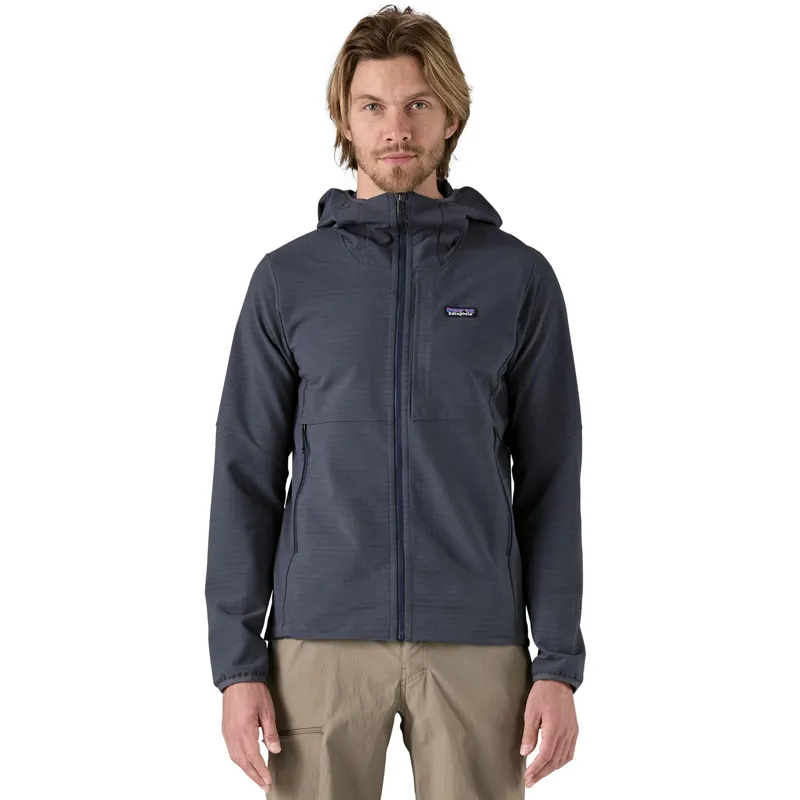 Patagonia R1 TechFace Hoody Men's Softshell Jacket Smolder Blue-1