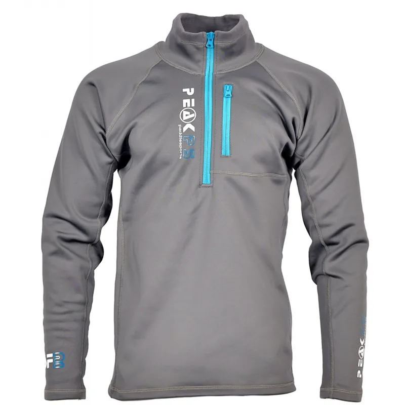 Peak PS Stretch Fleece Top Unisex Grey