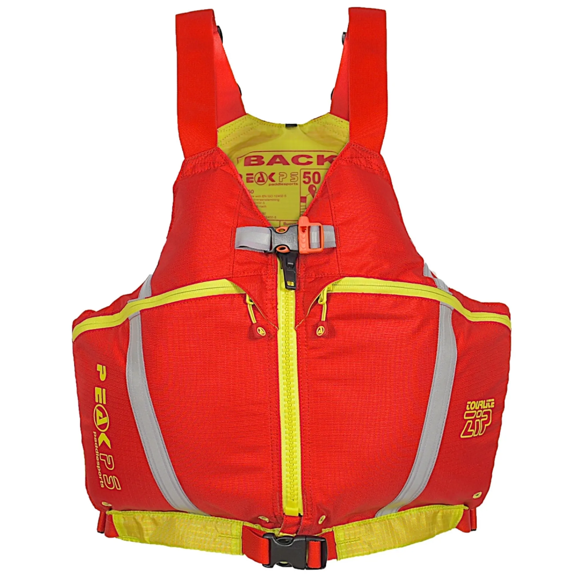 Red Pfd 2025 Peak PS Tourlite Zip PFD / Bouyancy Aid Women's Red
