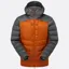 Rab Cirrus Ultra Hoody Men's Graphene / Marmalade