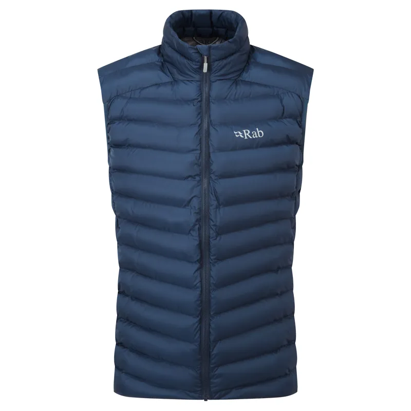 Rab Cirrus Vest Mens Synthetic Insulation Primaloft Tempest Blue