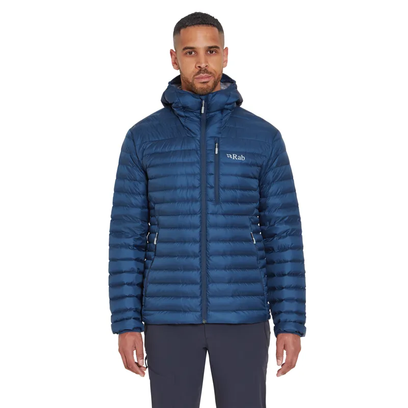 Rab Microlight Alpine Jacket Men's Down Insulation Tempest Blue-1