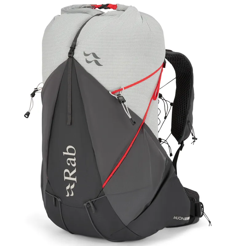 Rab Muon 40 Pewter/Graphene Hiking Backpack Medium