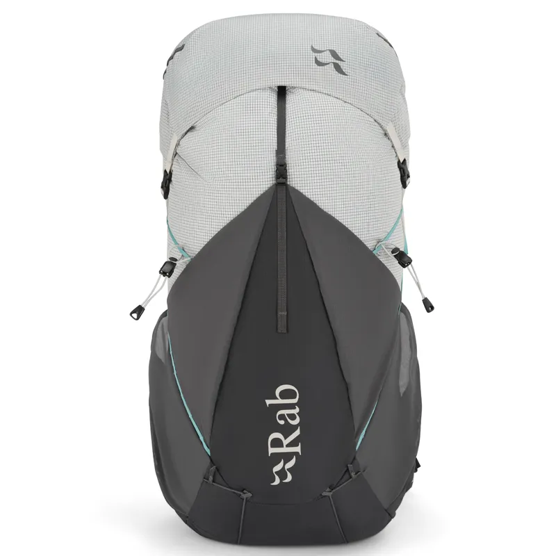 Rab Muon ND 50 Women's Hiking Backpack Pewter/Graphene Small