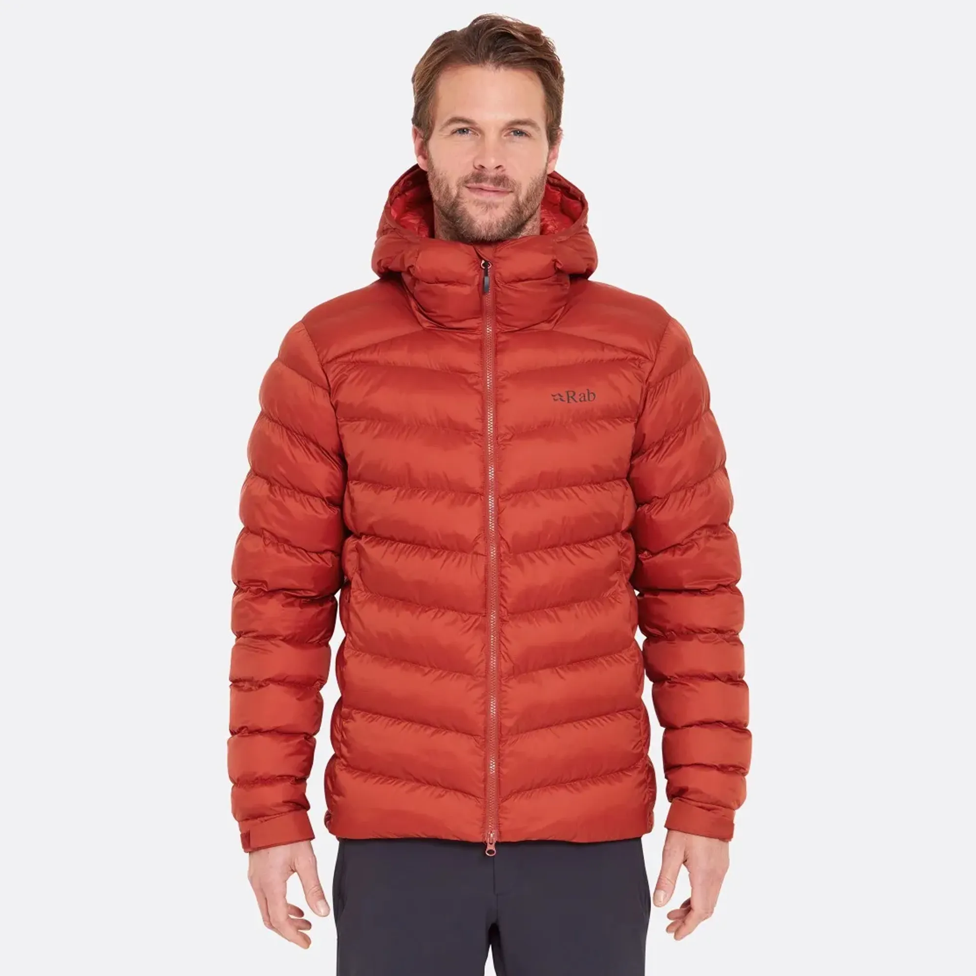 2024 Rab Nebula Pro Jacket Men's Tuscan Red Synthetic Insulated