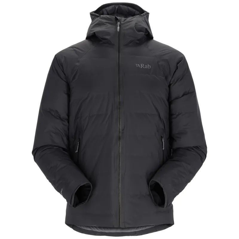 Rab Valiance Jacket Men's Waterproof Insulated Coat Black