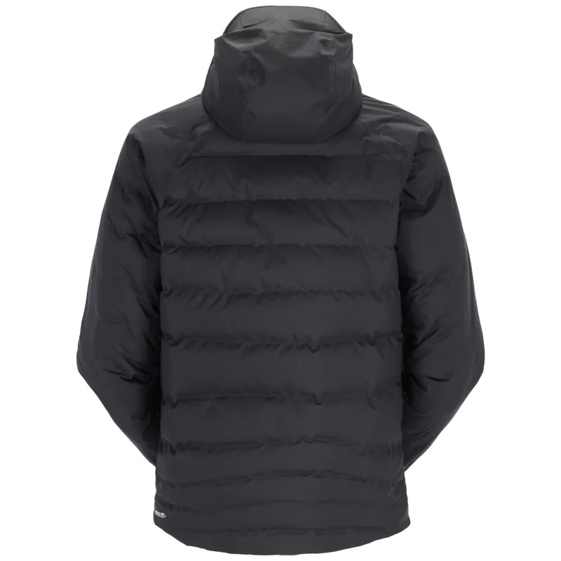 Rab Valiance Jacket Men's Waterproof Insulated Coat Black-1