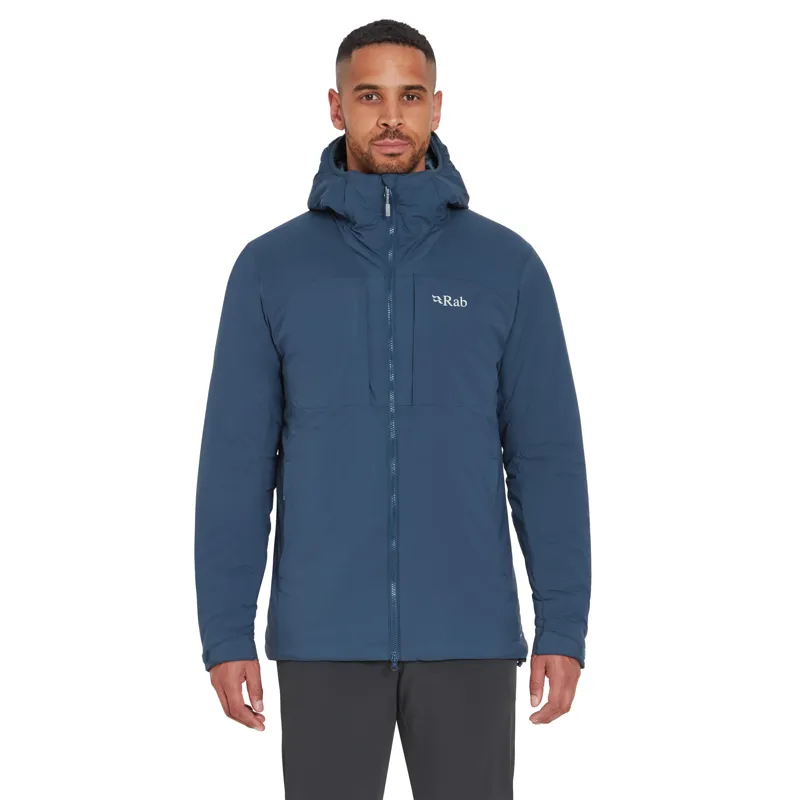 Rab Xenair Alpine Jacket Men's Synthetic Insulation Tempest Blue-1