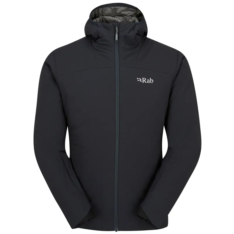 Rab Xenair Alpine Light Jacket Men's Insulated Ebony Zinc