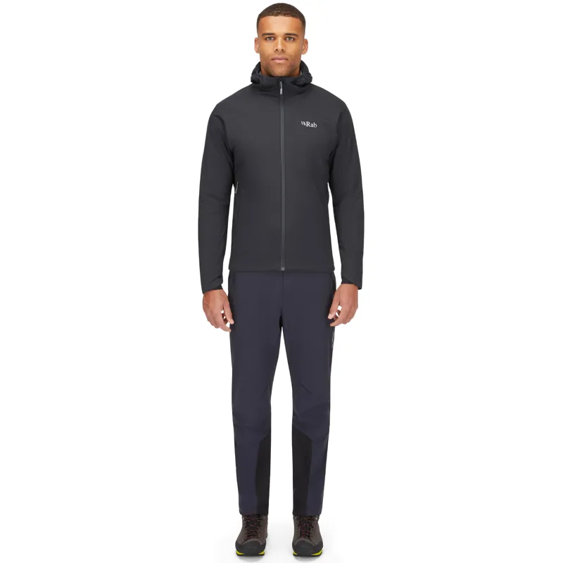 Rab Xenair Alpine Light Jacket Men's Insulated Ebony Zinc-3