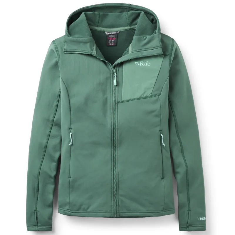 Rab Superflux Hoody Women's Fleece Jacket Green Slate