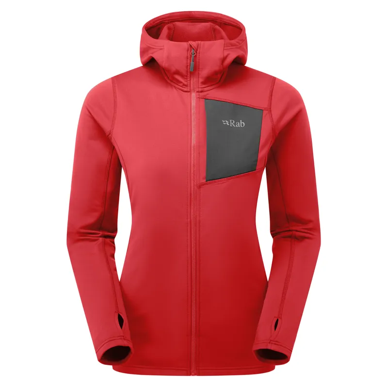 Rab Superflux Hoody Women's Fleece Jacket Summit Red