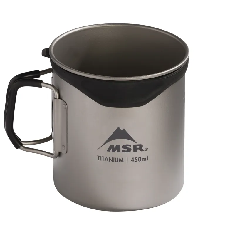 MSR Titan Cup 450ml Lightweight Titanium Camping Mug