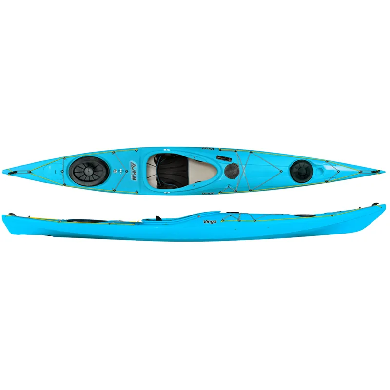 P and H Virgo MV Sea Kayak Corelite X Skeg Tahoe Blue
