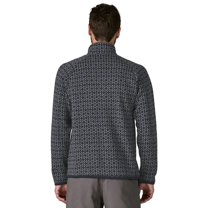 Patagonia Better Sweater 1/4 Zip Men's Fleece Scales Sunken Blue-2